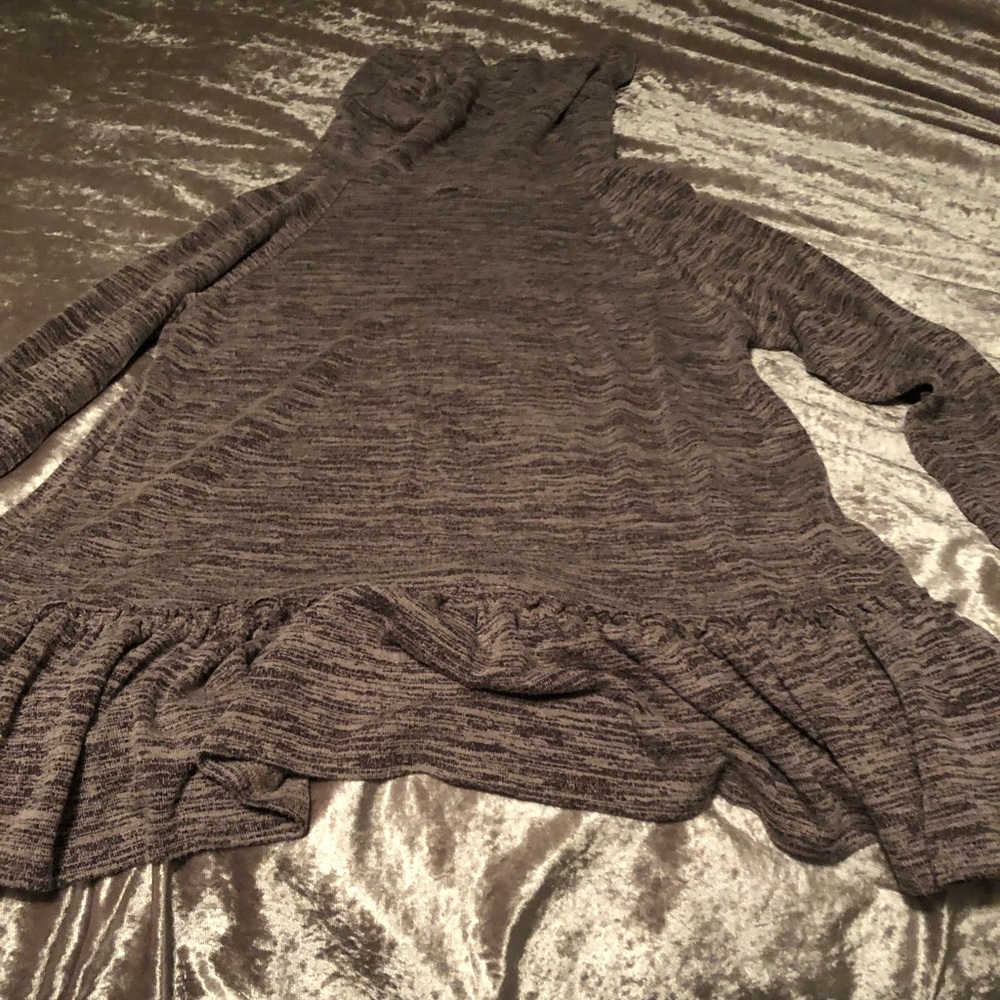Boutique turtleneck tunic sweater